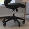 Flash Furniture Black Leather Mid-Back Task Chair - Roller Wheels BL-X-5M-LEA-RLB-GG - alternate 6